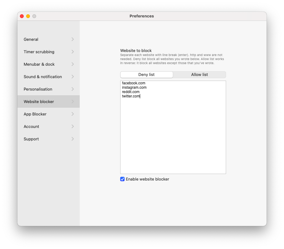 block internet for apps on mac